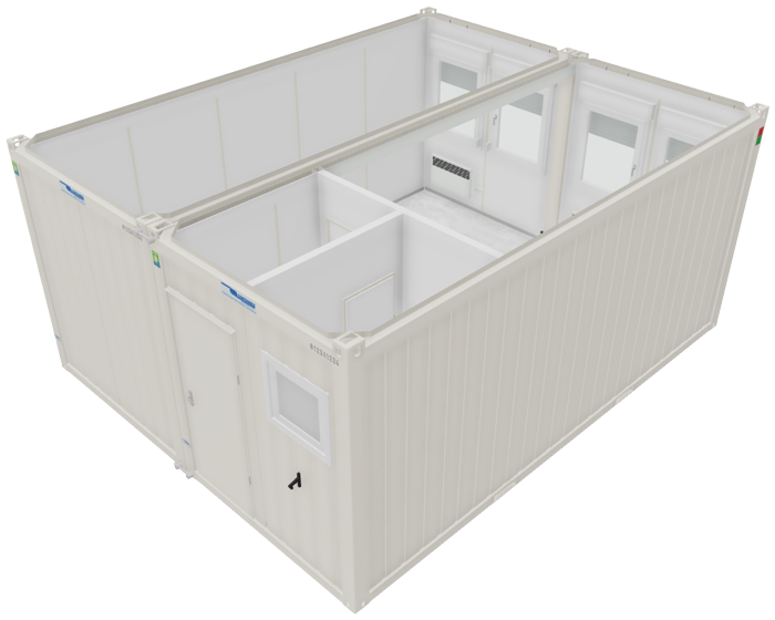 Personalwohnung Container